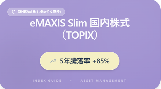 eMAXIS Slim 国内株式（TOPIX）