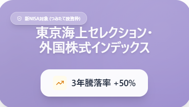 東京海上セレクション・ 外国株式インデックス